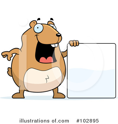 Royalty-Free (RF) Hamster Clipart Illustration by Cory Thoman - Stock Sample #102895