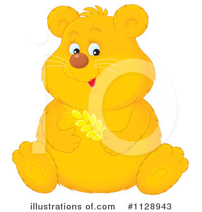 Royalty-Free (RF) Hamster Clipart Illustration by Alex Bannykh - Stock Sample #1128943