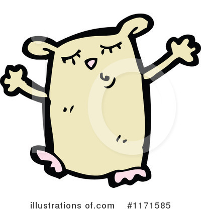 Royalty-Free (RF) Hamster Clipart Illustration by lineartestpilot - Stock Sample #1171585