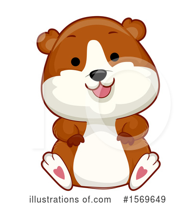 Royalty-Free (RF) Hamster Clipart Illustration by BNP Design Studio - Stock Sample #1569649