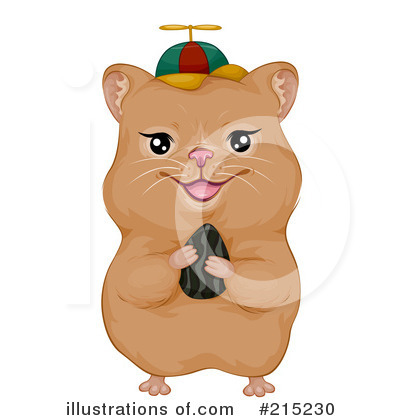 Royalty-Free (RF) Hamster Clipart Illustration by BNP Design Studio - Stock Sample #215230