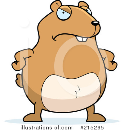 Royalty-Free (RF) Hamster Clipart Illustration by Cory Thoman - Stock Sample #215265