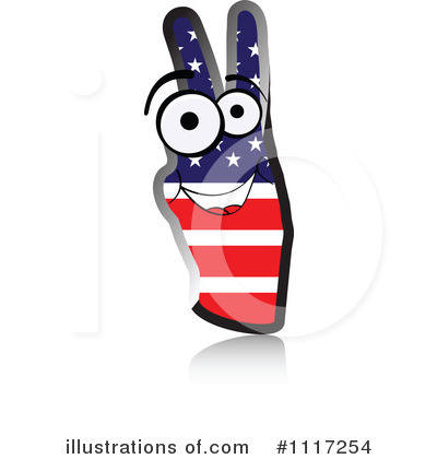 American Flag Clipart #1117254 by Andrei Marincas