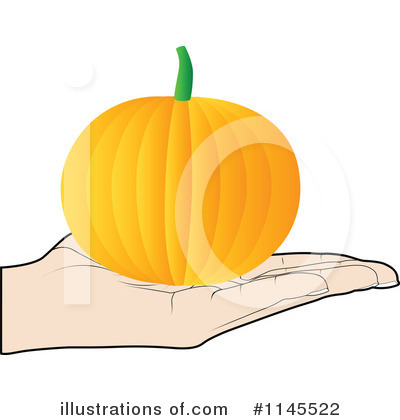 Pumpkin Clipart #1145522 by Andrei Marincas