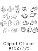 Hand Clipart #1327775 by Vector Tradition SM