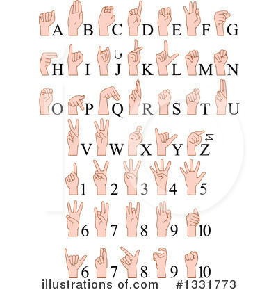 Alphabet Clipart #1331773 by Liron Peer