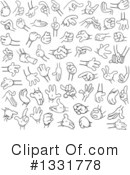 Hand Clipart #1331778 by Liron Peer