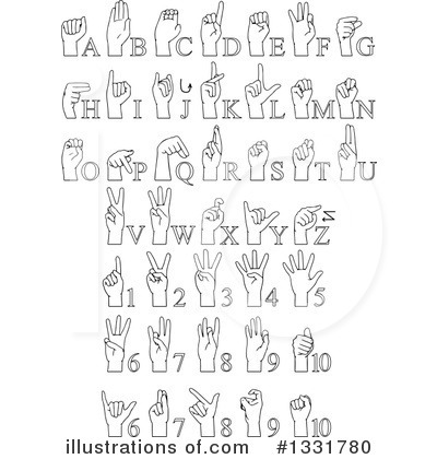 Alphabet Clipart #1331780 by Liron Peer