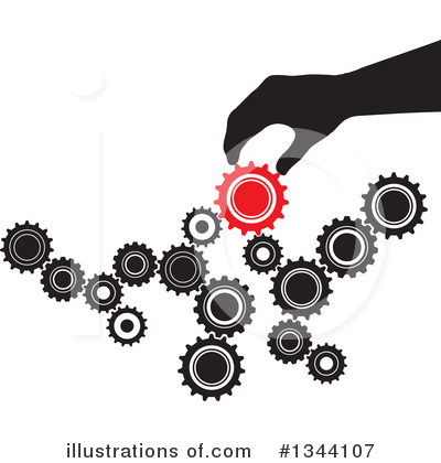 Gears Clipart #1344107 by ColorMagic