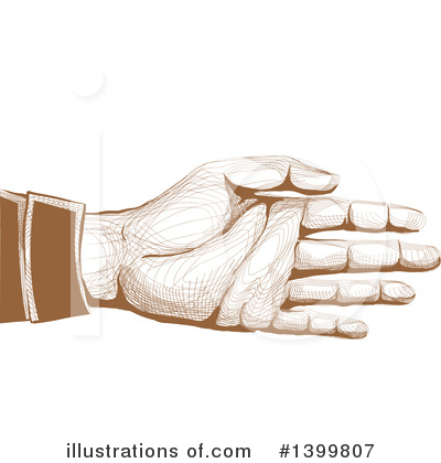 Handshake Clipart #1399807 by BNP Design Studio