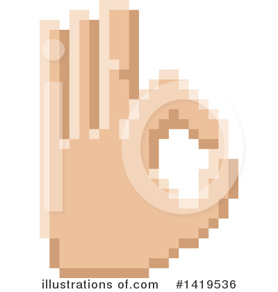 Royalty-Free (RF) Hand Clipart Illustration by AtStockIllustration - Stock Sample #1419536