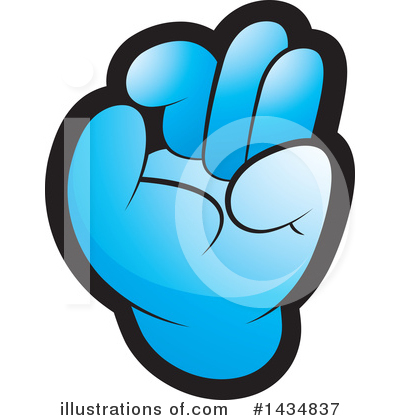 Royalty-Free (RF) Hand Clipart Illustration by Lal Perera - Stock Sample #1434837