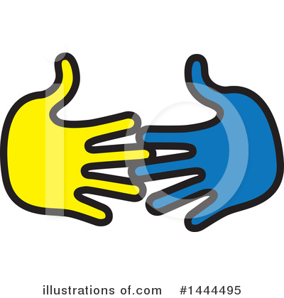 Royalty-Free (RF) Hand Clipart Illustration by ColorMagic - Stock Sample #1444495