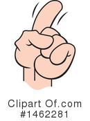 Hand Clipart #1462281 by Johnny Sajem