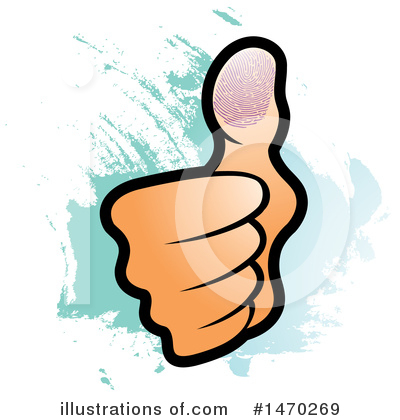 Finger Print Clipart #1470269 by Lal Perera