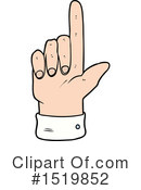 Hand Clipart #1519852 by lineartestpilot
