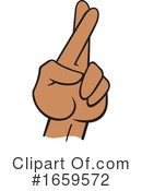 Hand Clipart #1659572 by Johnny Sajem