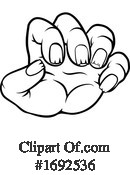 Hand Clipart #1692536 by AtStockIllustration