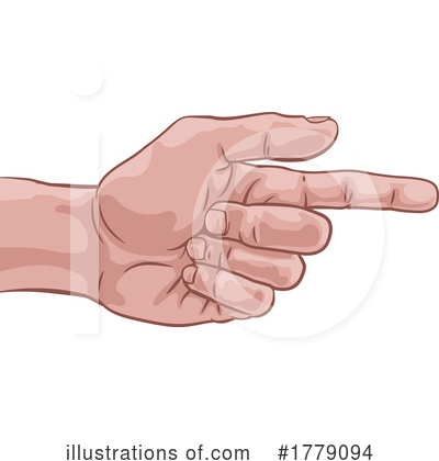Pointer Finger Clipart #1779094 by AtStockIllustration