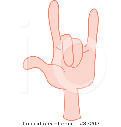 Royalty-Free (RF) Hand Clipart Illustration by yayayoyo - Stock Sample #85203