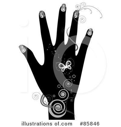 Royalty-Free (RF) Hand Clipart Illustration by BNP Design Studio - Stock Sample #85846