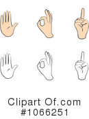 Hand Gesture Clipart #1066251 by Vector Tradition SM