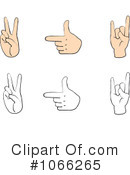 Hand Gesture Clipart #1066265 by Vector Tradition SM