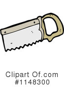 Hand Saw Clipart #1148300 by lineartestpilot