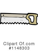 Hand Saw Clipart #1148303 by lineartestpilot