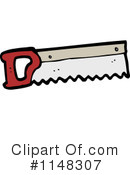 Hand Saw Clipart #1148307 by lineartestpilot