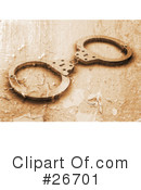 Handcuffs Clipart #26701 by KJ Pargeter