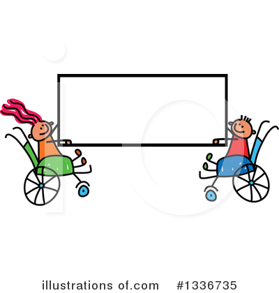 Royalty-Free (RF) Handicap Clipart Illustration by Prawny - Stock Sample #1336735