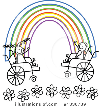 Royalty-Free (RF) Handicap Clipart Illustration by Prawny - Stock Sample #1336739