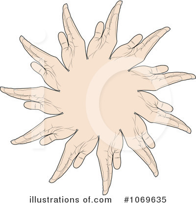 Royalty-Free (RF) Hands Clipart Illustration by Andrei Marincas - Stock Sample #1069635