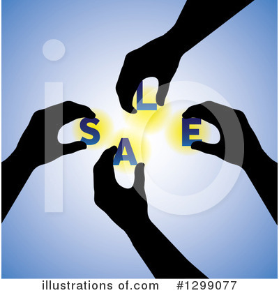 Royalty-Free (RF) Hands Clipart Illustration by ColorMagic - Stock Sample #1299077