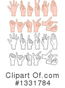 Hands Clipart #1331784 by Liron Peer