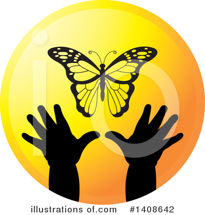 Butterfly Clipart #1408642 by Lal Perera