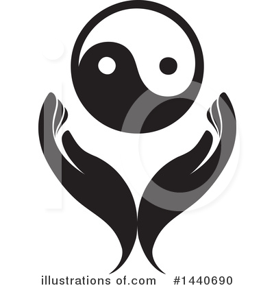 Yin And Yang Clipart #1440690 by ColorMagic