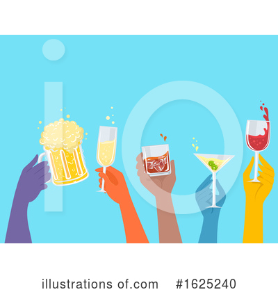 Alcoholic Clipart #1625240 by BNP Design Studio