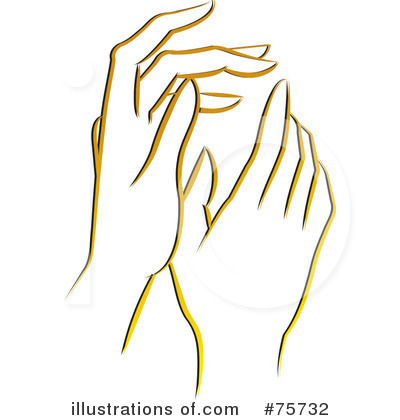 Royalty-Free (RF) Hands Clipart Illustration by Lal Perera - Stock Sample #75732