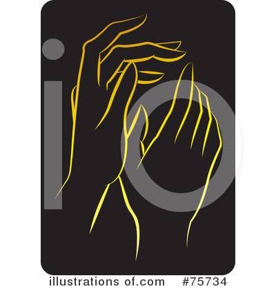 Royalty-Free (RF) Hands Clipart Illustration by Lal Perera - Stock Sample #75734