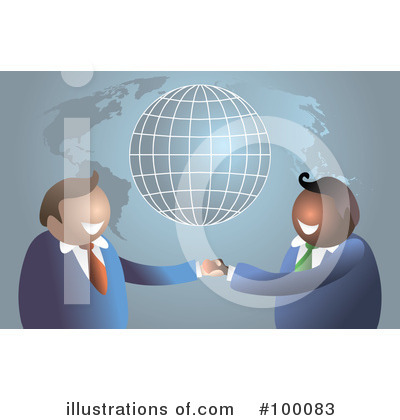 Royalty-Free (RF) Handshake Clipart Illustration by Prawny - Stock Sample #100083