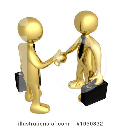 Handshake Clipart #1050832 by 3poD