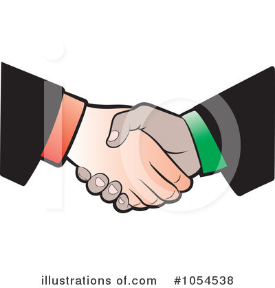 Handshake Clipart #1054538 by Lal Perera