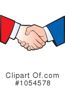 Handshake Clipart #1054578 by Lal Perera