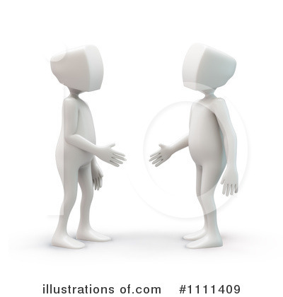 Royalty-Free (RF) Handshake Clipart Illustration by Mopic - Stock Sample #1111409