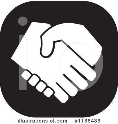 Royalty-Free (RF) Handshake Clipart Illustration by Johnny Sajem - Stock Sample #1188436