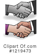 Handshake Clipart #1219473 by dero