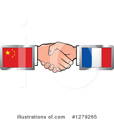 Royalty-Free (RF) Handshake Clipart Illustration by Lal Perera - Stock Sample #1279265