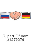 Handshake Clipart #1279279 by Lal Perera